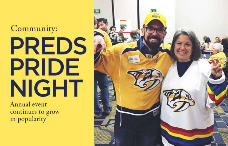 Nashville Predators Pride Night Nashville LGBT Chamber of Commerce