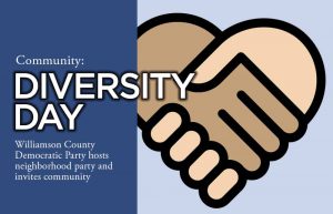 Mézclese con la comunidad, los candidatos en la Celebración del Día de la Diversidad en Williamson Co.