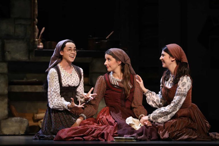 Photo of Natalie Anne Powers, Mel Weyn & Ruthy Froch in Fiddler on the Roof