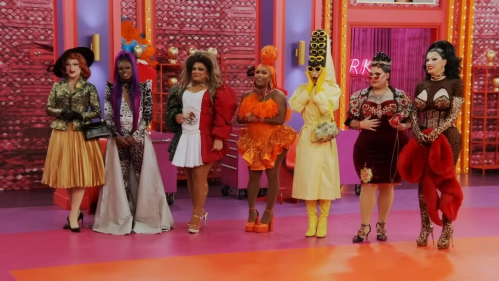 Screenshot from RuPaul's Drag Race Season 16