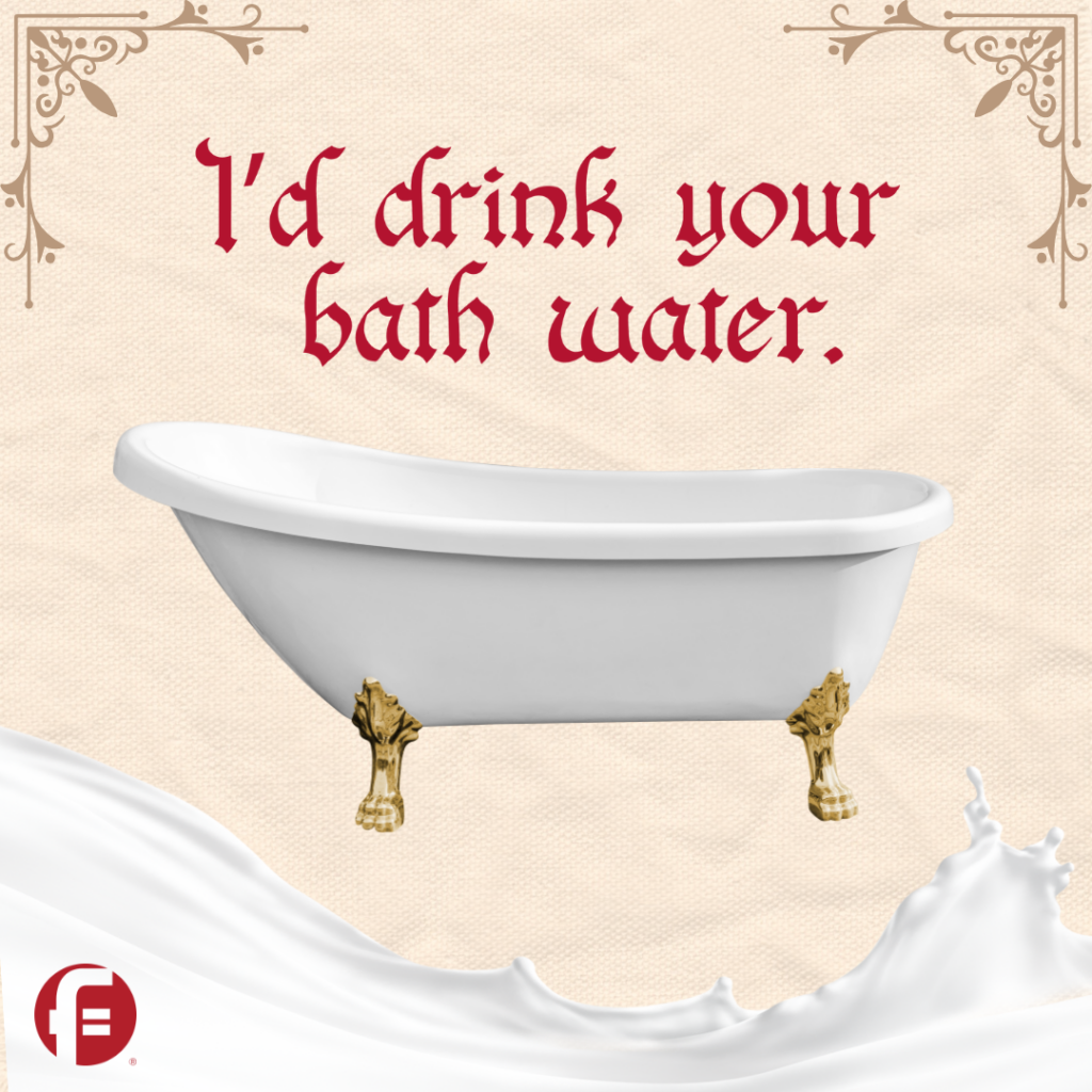 I'd Drink Your Bath Water Card as part of Valentine's Day Card round up