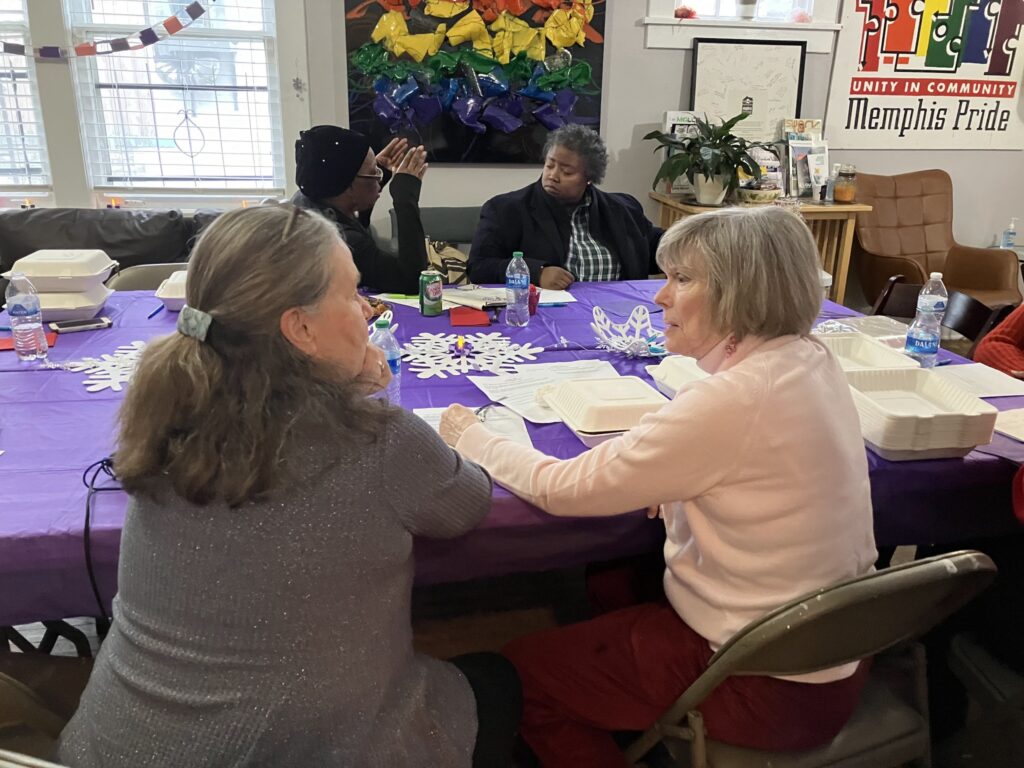 Seniors Out for Coffee via OUT Memphis Facebook page