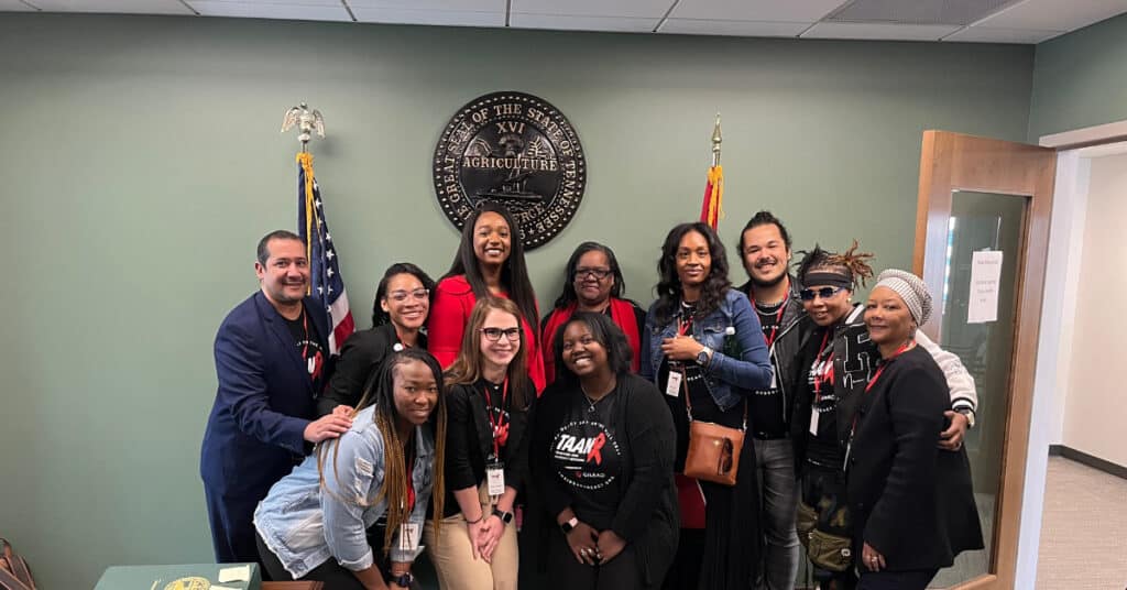 Day on the Hill advocates