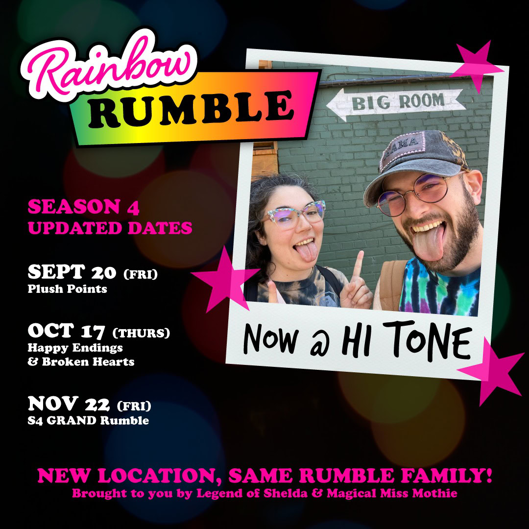 Rainbow Rumble at HiTone graphic 2024