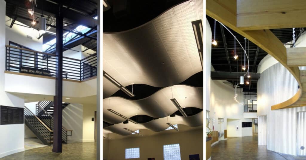 Interior of New Ballet Ensemble & School by Michael Walker