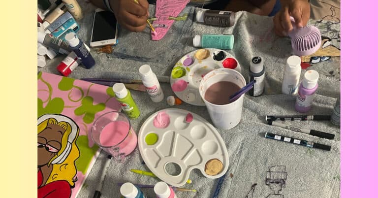 Queer Memphis Transplant, queer folks drawing