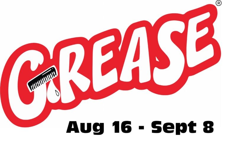 Grease the Musical 2024 graphic