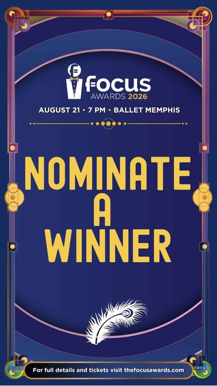 Focus Awards 2026 poster with event details and feather graphic. — focuslgbt.com