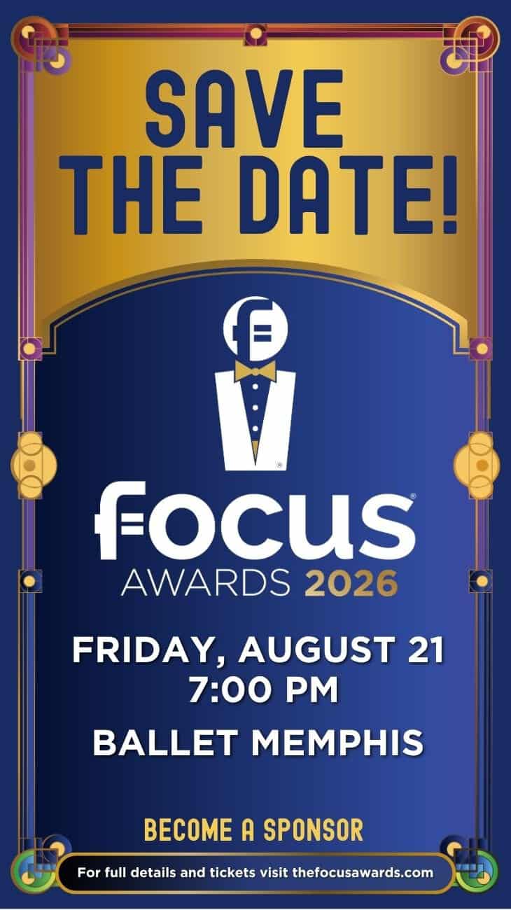 Focus Awards 2026 event poster with a tuxedo icon and bold text. — focuslgbt.com